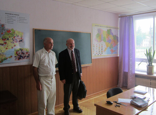 Professor of finance John Olienyk from Colorado State University visited our university